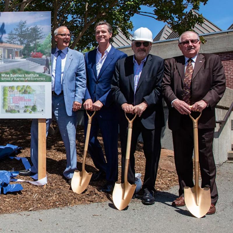 Wine Spectator Learning Center Groundbreaking Ceremony