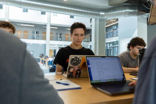 Student studying 