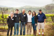 Professional Wine MBA students and faculty